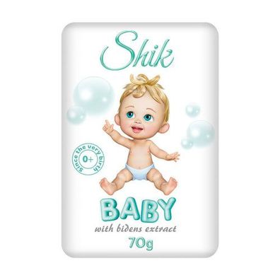 2 St. Schik Babyseife mit Zweizahnextrakt 70gr. Kinderseife