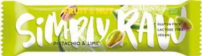 Simply Raw 6x Fruit & Nut Pistachio & Lime 40g