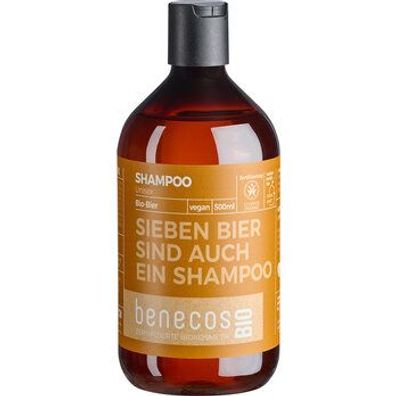 benecos 3x benecosBIO Shampoo Unisex BIO-Bier - SIEBEN BIER SIND AUCH EIN Shampoo