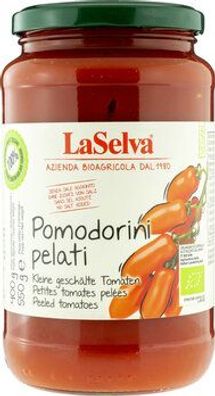 LaSelva 6x Pomodorini pelati - Kleine Geschälte Tomaten 550g