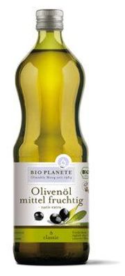 BIO Planète 3x Olivenöl mittel fruchtig nativ extra 1l