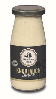 Münchner Kindl Senf 6x Knoblauch Sauce BIO Münchner Kindl 250ml 250ml