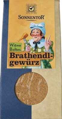 Sonnentor 6x Witwe Boltes Brathendlgewürz, Packung 35g