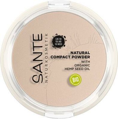 Sante 3x Natural Compact Powder 01 Cool Ivory 9ml