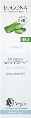 Logona 6x Classic Pflegende Nachtcreme Bio-Aloe Vera 30ml