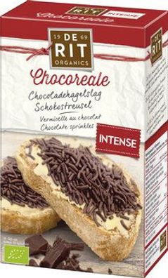 deRit 3x Schokostreusel Zartbitter 225g