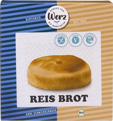 Naturkornmühle Werz 6x Reis Brot, glutenfrei 500g