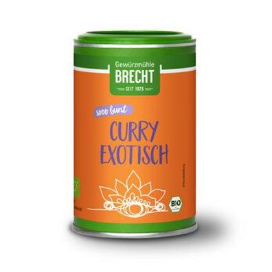 Gewürzmühle Brecht 3x Curry Exotisch 75g