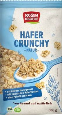 Rosengarten 6x Hafer-Crunchy Natur 350g