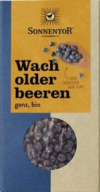 Sonnentor 3x Wacholderbeeren ganz, Packung 35g