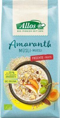 Allos Amaranth Früchte Müsli 1,5kg