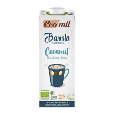 EcoMil EcoMil Bio Kokosdrink Barista (Zuckerarm) 1l