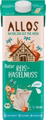 Allos Natur Reis-Haselnuss Drink 1l