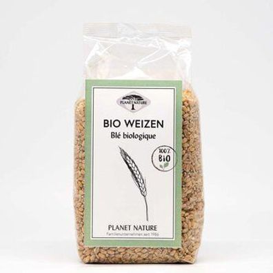 Planet Nature 3x Planet Nature Bio Weizen ganz 500g 500g