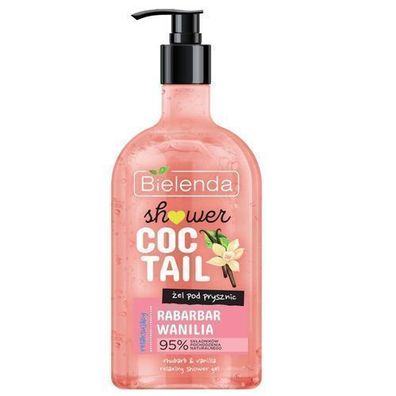 Bielenda Duschcocktail Rhabarber Vanille 400ml