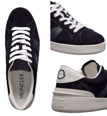 Moncler Monaco M Low Sneakers Tennis Trainers Schuhe Turnschuhe Shoes 46