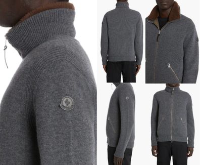 Moncler Wool 750 Fill Power Down-Jacket Coat Mantel Daunen-Jacke Blouson Bomber