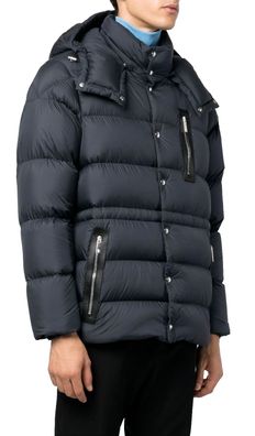 Moncler Bauges Down-Jacket Hooded Coat Mantel Daunen-Jacke Blouson Bomber Parka