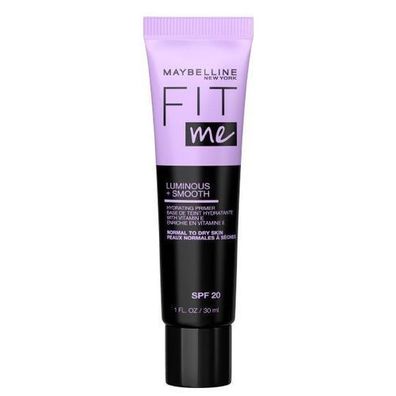 Maybelline Fit Me Feuchtigkeitsspendende Illuminierende Make-up Basis, 30ml