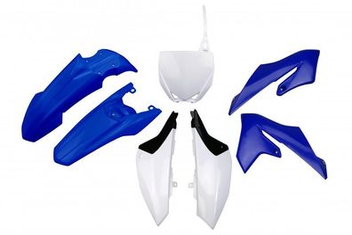 Verkleidungssatz Plastiksatz plastic kit passt an Yamaha Yz 65 19-23 wei?-blau