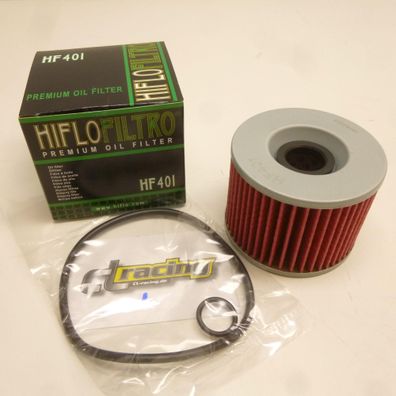 Hiflo HF401 ?lfilter oilfilter passt an Benelli passt an Honda passt an Kawasaki