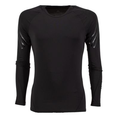 Adidas Alphaskin Longsleeve 3S Herren Shirt Climachill Schwarz langarm DQ3567