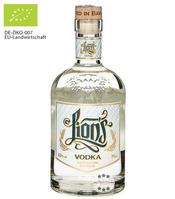 The Duke Lion's Munich Handcrafted Vodka Bio (42 % vol., 0,7 Liter) (42 % vol., hide)