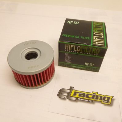 Hiflo HF137 ?lfilter oilfilter passt an Suzuki Dr 500 600 passt an Sachs 650