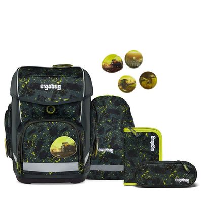 ergobag Cubo Schulranzen Set 5tlg MähdreschBär, MähdreschBär, Jungen