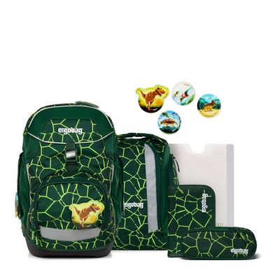 ergobag Pack Schulrucksack SET 6tlg 2024 BärRex, BärRex, Jungen