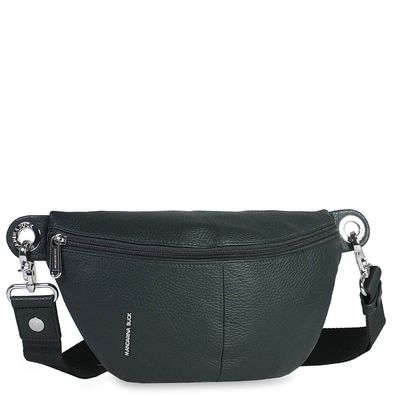 Mandarina Duck Mellow Leather Bum Bag FZT73, scarab, Damen