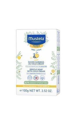 Mustela Nährende Cold Cream Seife, 100g - Sanfte Reinigung fér sensible Haut