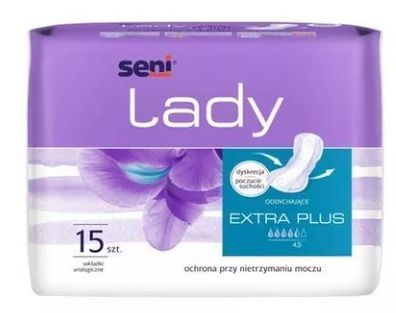 Seni Lady Extra Plus Urologische Einlagen 15 Stk