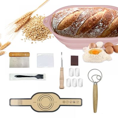 Brotbackwerkzeug-Set aus Silikon