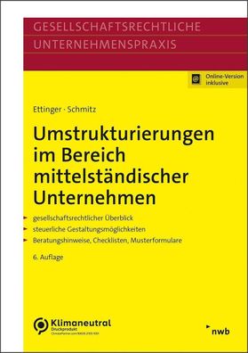 Umstrukturierungen im Bereich mittelständischer Unternehmen: Gesellschaftsr