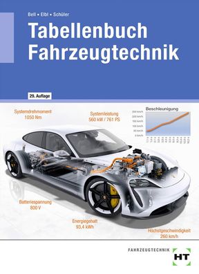 Tabellenbuch Fahrzeugtechnik, Marco Bell