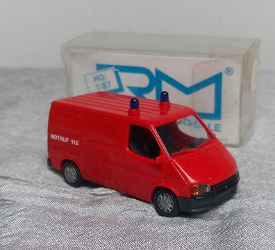 Ford Transit Kastenwagen, Feuerwehr, Rietze Modell 50530