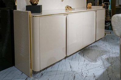 Garnitur Sideboard Mit Spiegel Esszimmer Wandspiegel Anrichte Luxus Komplette