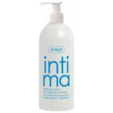 Ziaja Intima, Cremige Intimpflege mit Laktobionsäure, 500 ml