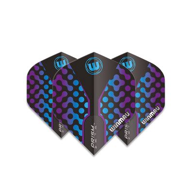 Flights Winmau Prism Zeta Black, Purple & Blue - 6915.310