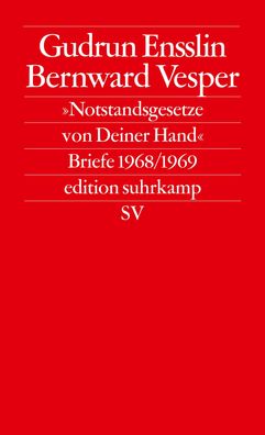 Notstandsgesetze von Deiner Hand, Gudrun Ensslin