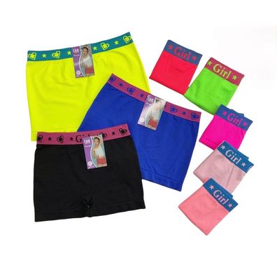 Kinder Mädchen Untehosen Panty Farbmix 6er oder 12er Pack SJ03