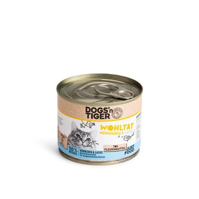 Dogs'n Tiger Katze Wohltat 12 x 200g (16,63€/kg)