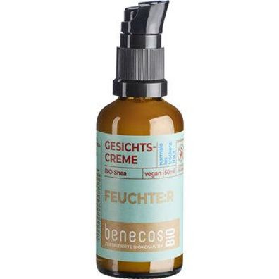 benecos 6x benecosBIO Gesichtscreme Feuchtigkeit BIO-Shea - FEUCHT: R (Für normal