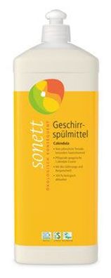 SONETT 3x Geschirrspülmittel Calendula 1l