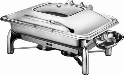 Saro Induktion Chafing Dish Mit Selbstschließendem Deckel, 1/1 Gn Modell Rainer