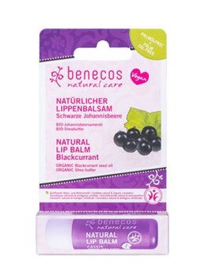 benecos 6x benecos Natural Lip Balm Cassis 4,7g