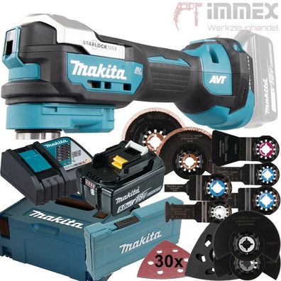 Makita Akku-Multifunktionswerkzeug 18V DTM52T1JX2