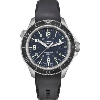 Traser H3 - 109374 - Armbanduhr - Herren - Quarz - P67 Diver Blue