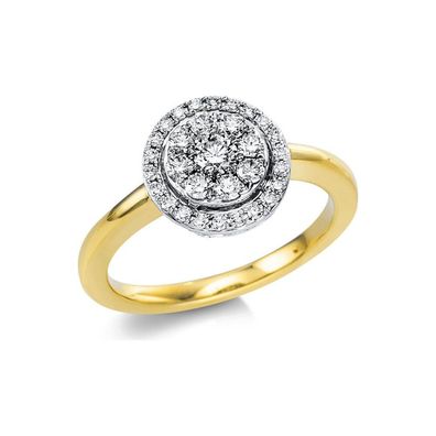 Luna Creation - 1V669GW854-1 - Ring - Damen - Gelbgold 18K - Diamant - 0.5 ct